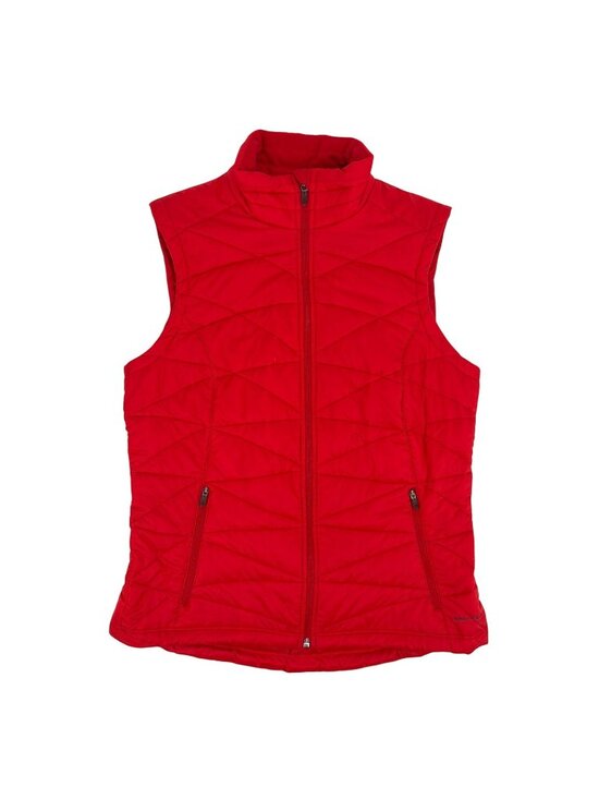 Columbia Jackets & Blazers - Columbia Womens Medium Insulated Omni Heat Heavenly II Vest Red Quilted Outdoor